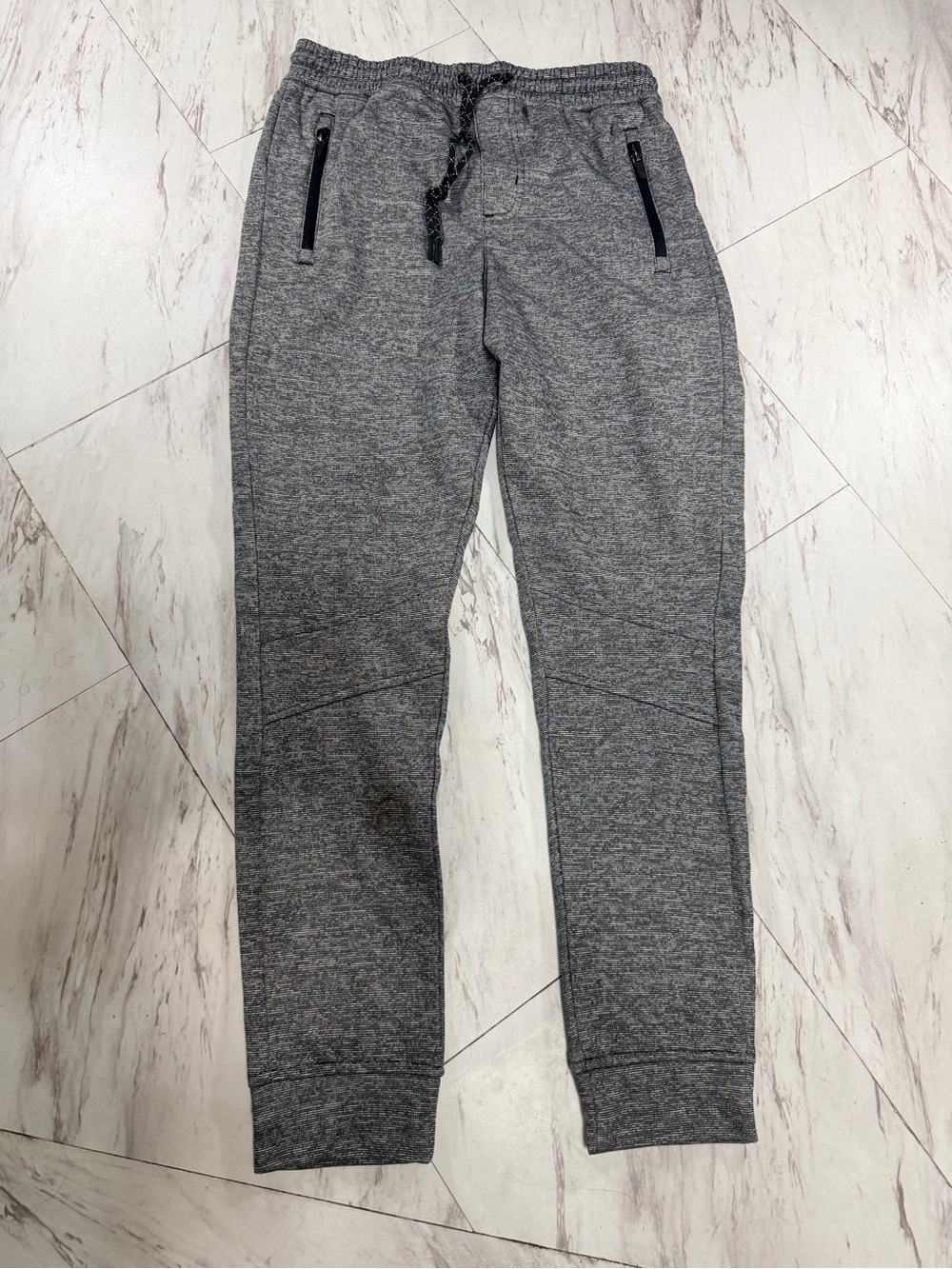 Burnside Gray Men's Knit Jogger Sweatpants